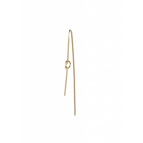 Dutch Basics Knot Earring - Gold Plated Dutch Basics Knot Earring - Gold Plated