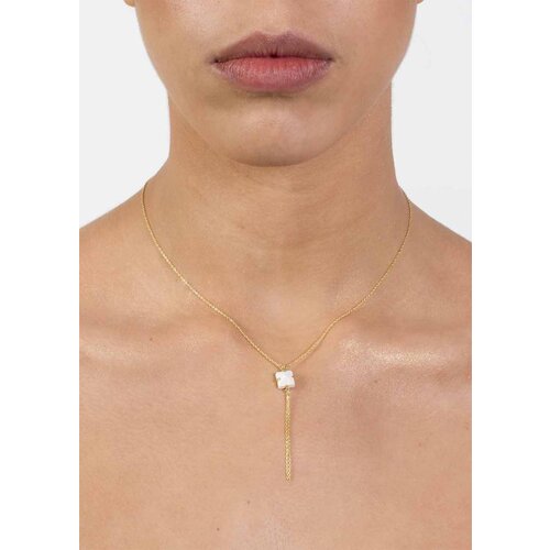 Dutch Basics White Porcelain Pendant Necklace Dutch Basics White Porcelain Pendant Necklace