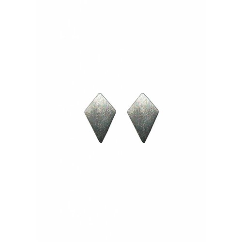 Dutch Basics Diamond Stud Earrings 'RUIT' - Oxidized Dutch Basics Diamond Stud Earrings 'RUIT' - Oxidized