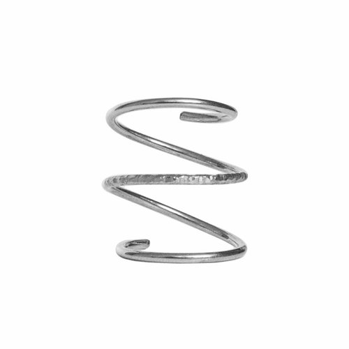 Dutch Basics Silver Spiral Ring Dutch Basics Silver Spiral Ring