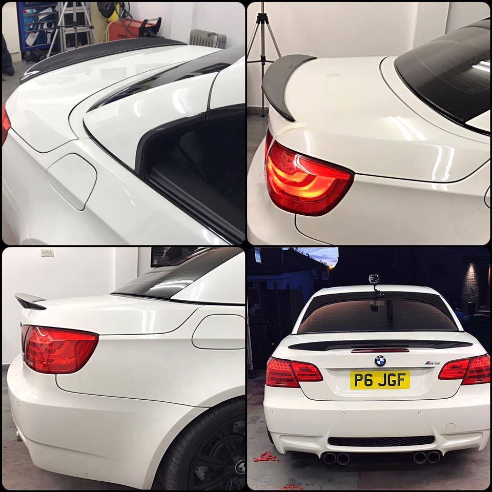 Review and fitting video of our BMW E93 M3 spoiler!