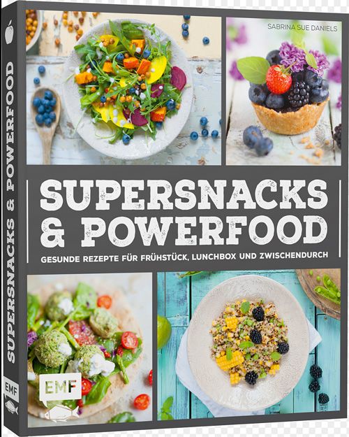 Sabrina Sue Daniels: SUPERSNACKS & POWERFOOD