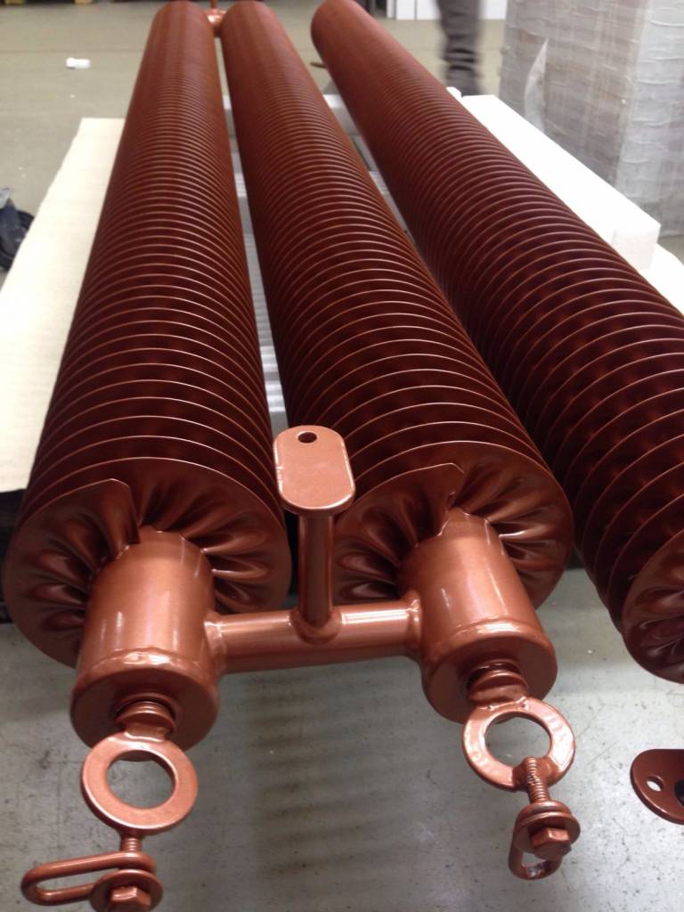 Radiator in Copper Metallic Colour HOTHOT Radiators HOTHOT RADIATORS