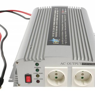 HQ Sinusomvormer / acculader 1000W