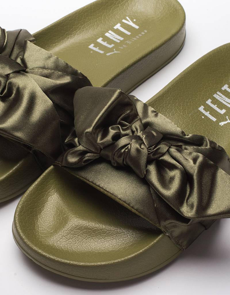 puma fenty bow olive puma fenty bow olive