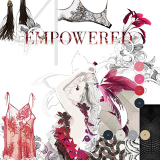 Mood board Lingerie