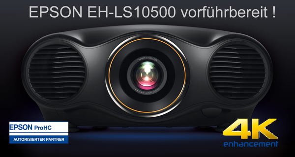 Epson EH-LS10500 seit heute vorführbereit...