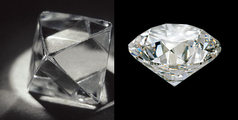 The diamond crystal