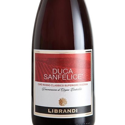 Cirò Rosso Classico Superiore Riserva 'Duca Sanfelice Librandi 2012