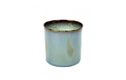Serax Cilinder Hoog Rokerig Blauw Serax Cilinder Hoog Rokerig Blauw
