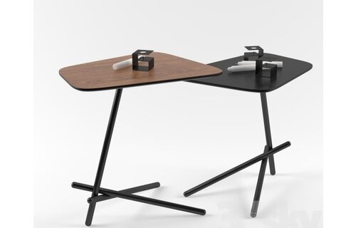 Cattelan Italia Laser - Koffie Tafel Eikenhout Cattelan Italia Laser - Koffie Tafel Eikenhout