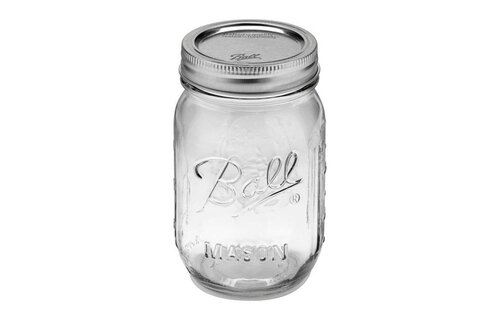 MasonJars Ball Mason Jar Klassiek 475 ml - (6 stuks) MasonJars Ball Mason Jar Klassiek 475 ml - (6 stuks)