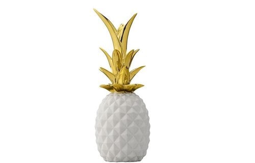 Bloomingville Ananas Wit/Goud Bloomingville Ananas Wit/Goud