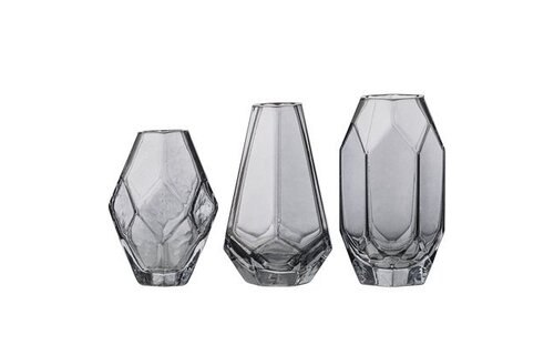 Bloomingville Vaas set grijs (3 stuks) Bloomingville Vaas set grijs (3 stuks)