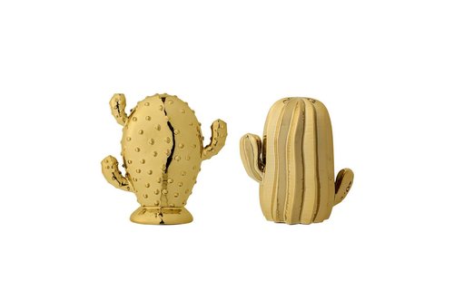 Bloomingville Cactus set goud (2 stuks) Bloomingville Cactus set goud (2 stuks)