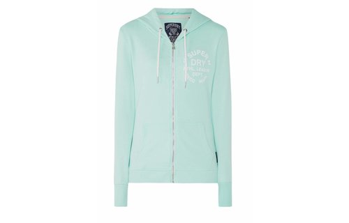 Superdry Sweatvest Met Hoodie En Logoprint Superdry Sweatvest Met Hoodie En Logoprint