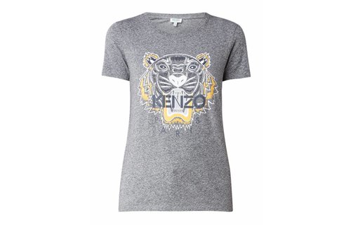 Kenzo Tiger T-Shirt With Logoprint Kenzo Tiger T-Shirt With Logoprint