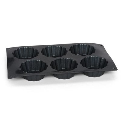 Patisse Mini Taartvorm 6 Vakken 29x17 cm