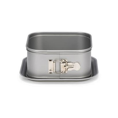 Patisse Silver Top Springvorm Vierkant Hoge Rand 18 cm