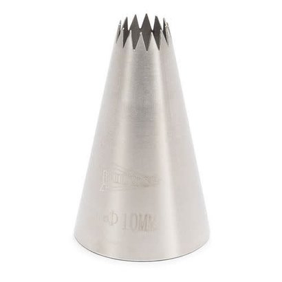 Patisse Spuitmondje RVS Kroon 4 mm
