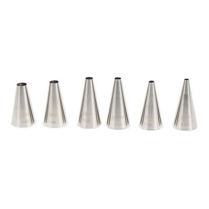 Patisse Spuitmondjes RVS 6 Delig