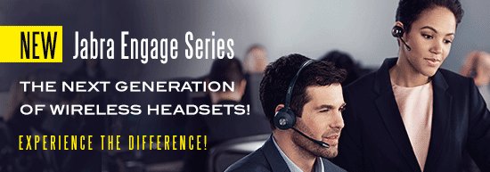 Jabra Engage, een nieuwe lijn draadloze headsets gelanceerd