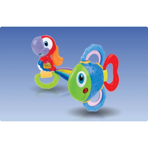 Nûby Tropical Teether Pals bijtring Nûby Tropical Teether Pals bijtring