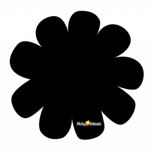 Niño & Ideas Krijtbordsticker bloem groot! Niño & Ideas Krijtbordsticker bloem groot!
