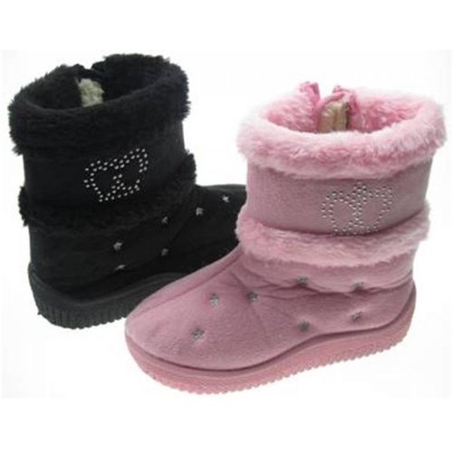 Soft Touch Meisjes boots - Diamant Kroon Roze 15-18 mnd Soft Touch Meisjes boots - Diamant Kroon Roze 15-18 mnd