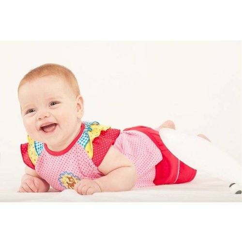 Feetje T-shirt - Ruches & Dear - Geel Feetje T-shirt - Ruches & Dear - Geel