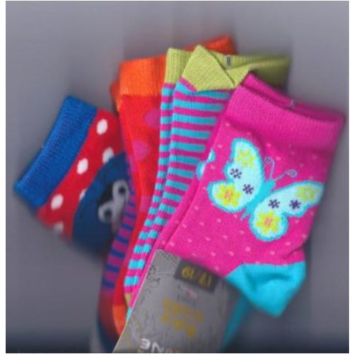 5-pack meisjessokjes maat 17/19 5-pack meisjessokjes maat 17/19