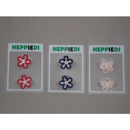 Baby Haarspeldje, klittebandje met Bloem Baby Haarspeldje, klittebandje met Bloem