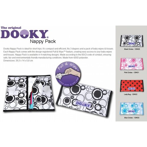 Dooky Nappy pack - doekjes tasje Dooky Nappy pack - doekjes tasje