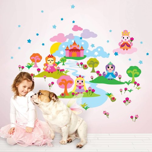 Sticker set French Bull Princess Sticker set French Bull Princess