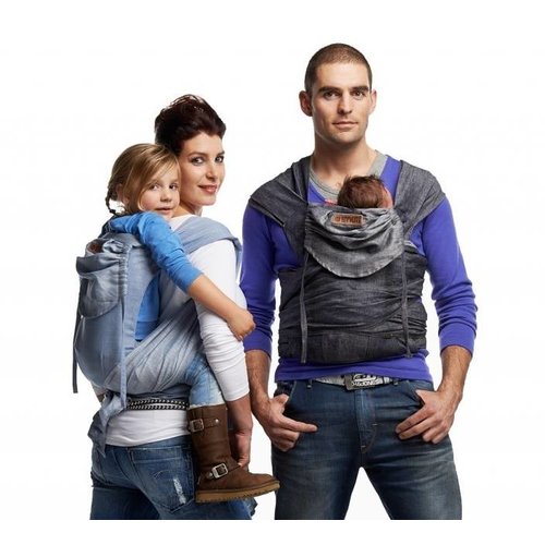 ByKay Mei Tai Deluxe Babydraagzak - peuterdraagzak Jeans ByKay Mei Tai Deluxe Babydraagzak - peuterdraagzak Jeans