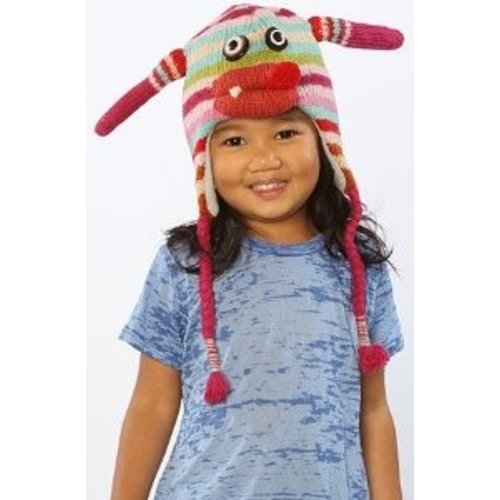 Happy Hats Mabel Monster Muts 100% wol - handmade Happy Hats Mabel Monster Muts 100% wol - handmade
