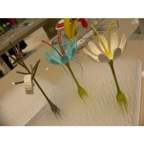 Boon Bloem aqua accessoire voor je boon Trendy afdruiprekje - Boon Stem aqua Boon Bloem aqua accessoire voor je boon Trendy afdruiprekje - Boon Stem aqua