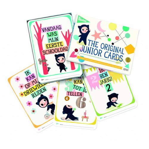 Milestone Babycards Junior Mijlpaal-kaartjes voor kinderen van 1-4 jaar Milestone Babycards Junior Mijlpaal-kaartjes voor kinderen van 1-4 jaar