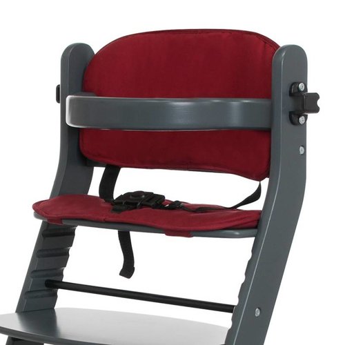 Baninni Kussentje voor Kinderstoel - Zwart of Rood Baninni Kussentje voor Kinderstoel - Zwart of Rood
