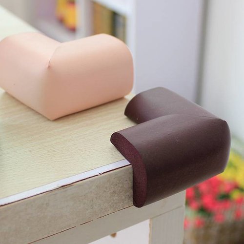 Hoekbeschermers (4 stuks) Foam Bruin groot Hoekbeschermers (4 stuks) Foam Bruin groot