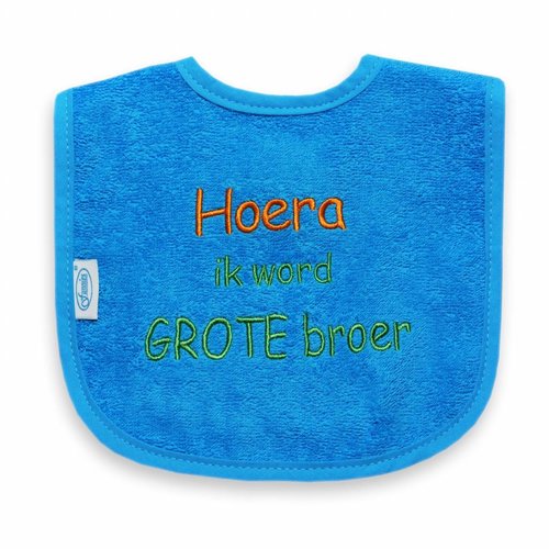 Tekstslab Hoera Ik word Grote Broer Tekstslab Hoera Ik word Grote Broer