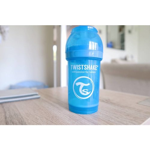 Twistshake Anti-colic babyfles - Blue 330 ml Twistshake Anti-colic babyfles - Blue 330 ml