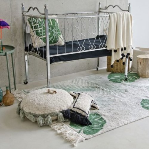 Lorena Canals Tropical Green vloerkleed - 140 x 200 cm Lorena Canals Tropical Green vloerkleed - 140 x 200 cm