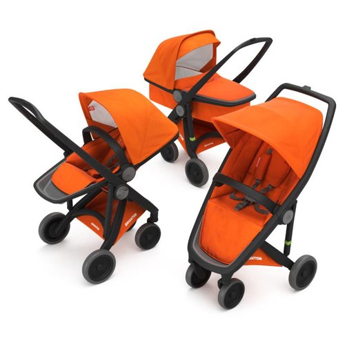 Greentom Combination 3-in-1 Reversible - Zwart/Oranje Greentom Combination 3-in-1 Reversible - Zwart/Oranje