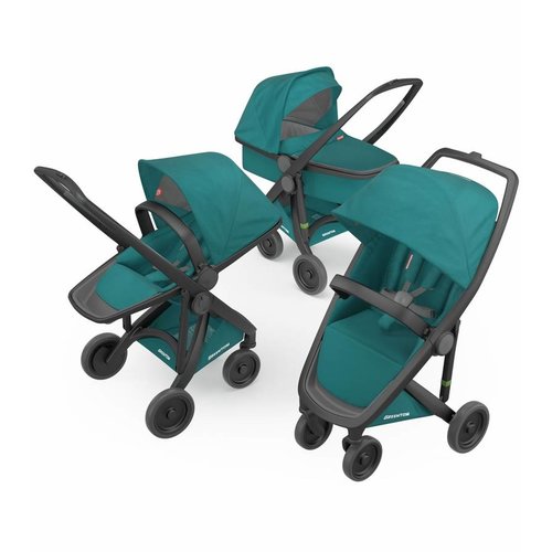 Greentom Combination 3-in-1 Reversible - Zwart/Teal Greentom Combination 3-in-1 Reversible - Zwart/Teal