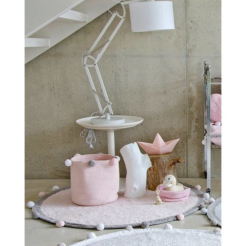 Lorena Canals Bubbly Pink vloerkleed - Ø120 cm Lorena Canals Bubbly Pink vloerkleed - Ø120 cm