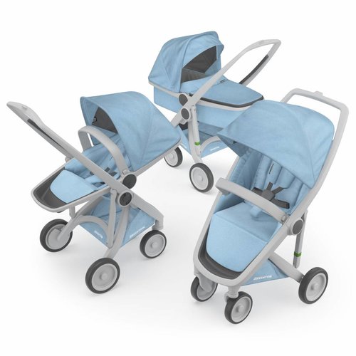Greentom Combination 3-in-1 Reversible - Grijs/Sky *LIMITED EDITION* Greentom Combination 3-in-1 Reversible - Grijs/Sky *LIMITED EDITION*