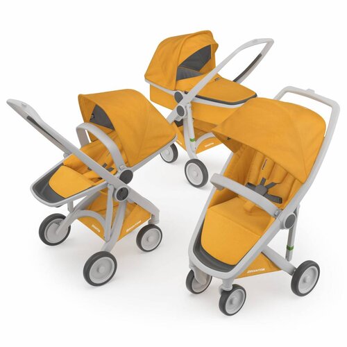 Greentom Combination 3-in-1 Reversible - Grijs/Honey *LIMITED EDITION* Greentom Combination 3-in-1 Reversible - Grijs/Honey *LIMITED EDITION*