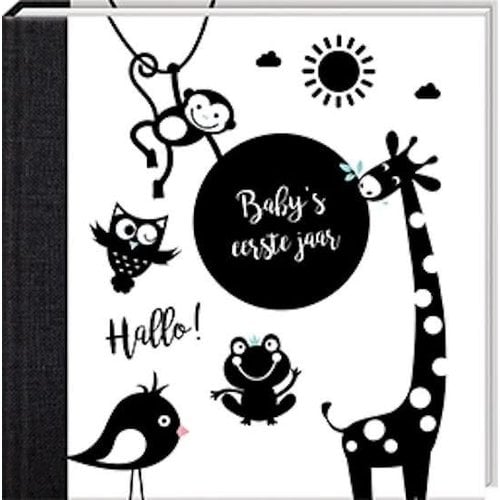 Baby's eerste jaar - Hello Baby Black&White Baby's eerste jaar - Hello Baby Black&White