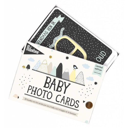 Milestone Babycards Mijlpaal-kaartjes - Baby foto kaartjes 'Over the Moon' Milestone Babycards Mijlpaal-kaartjes - Baby foto kaartjes 'Over the Moon'